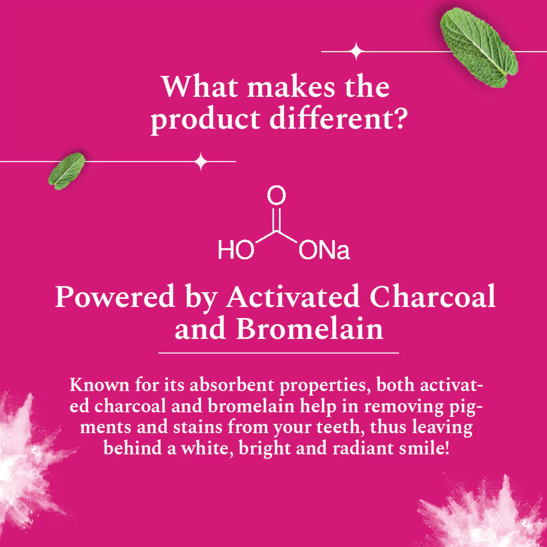 Charcoal Teeth Whitening Powder