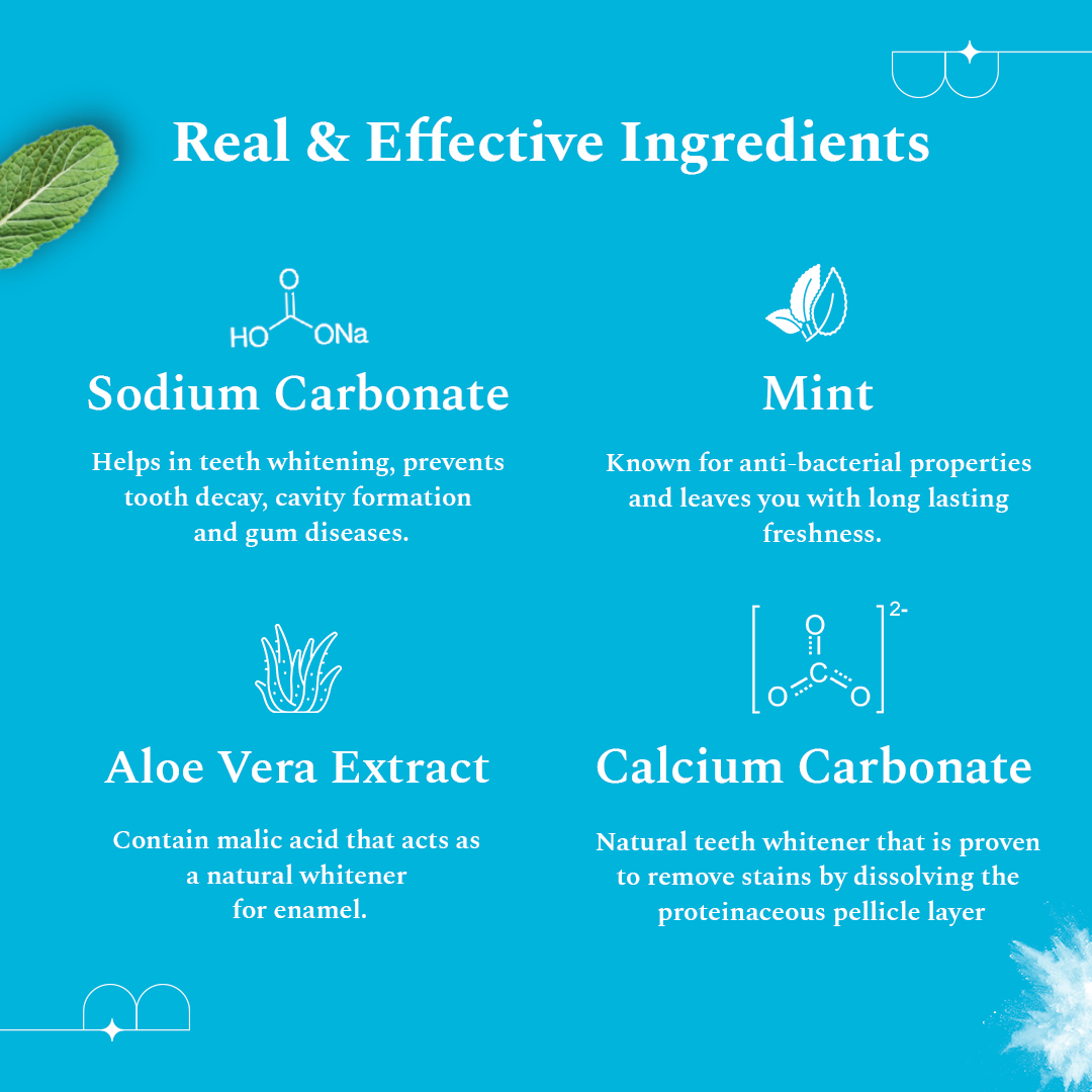 Triple Mint - Teeth Whitening Powder