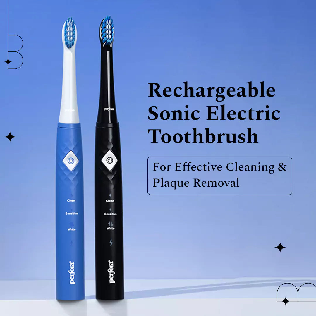 Electric Toothbrush - M004 and pack of 3 toothpastes