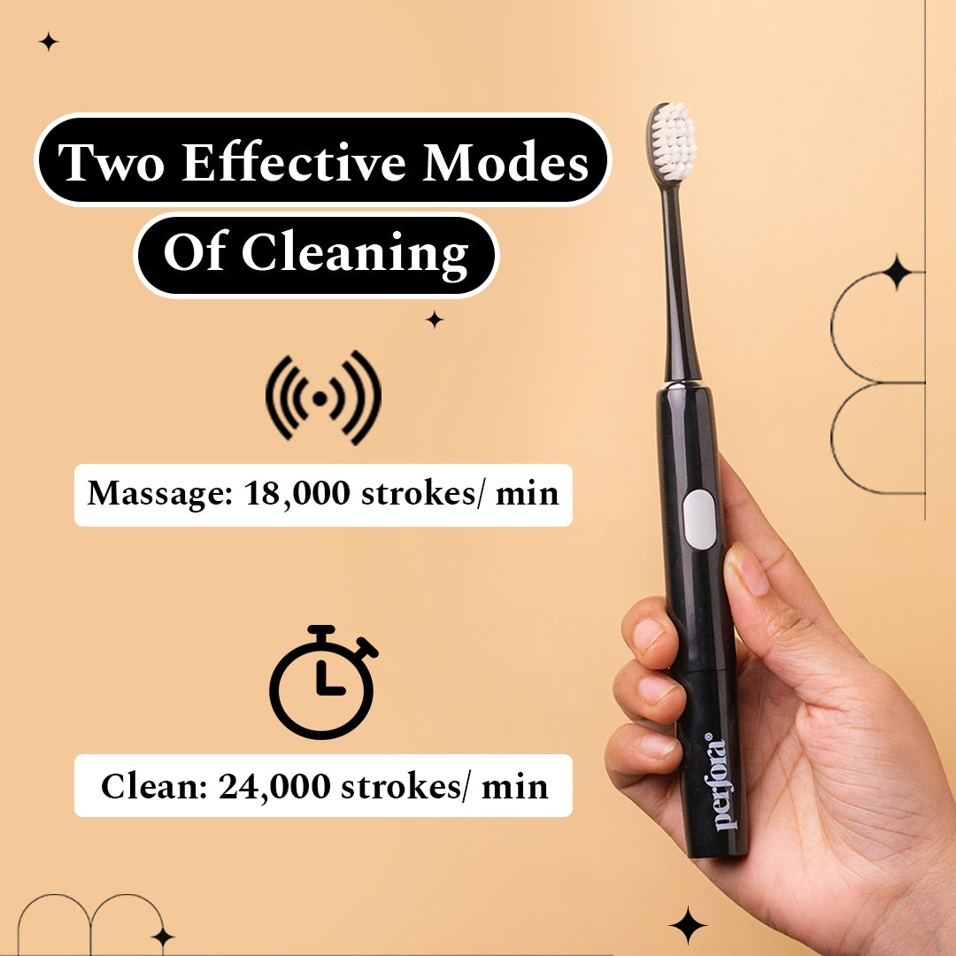 Sonic Electric Toothbrush - Model 002 - Dark night