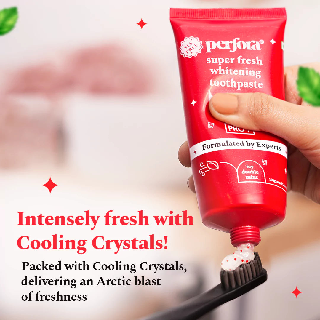 Super Fresh - Cooling Crystals Toothpaste (50 gm - Pack of 2)