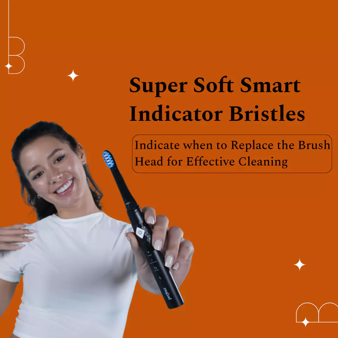 Electric Toothbrush Model 004 - Crystal Blue