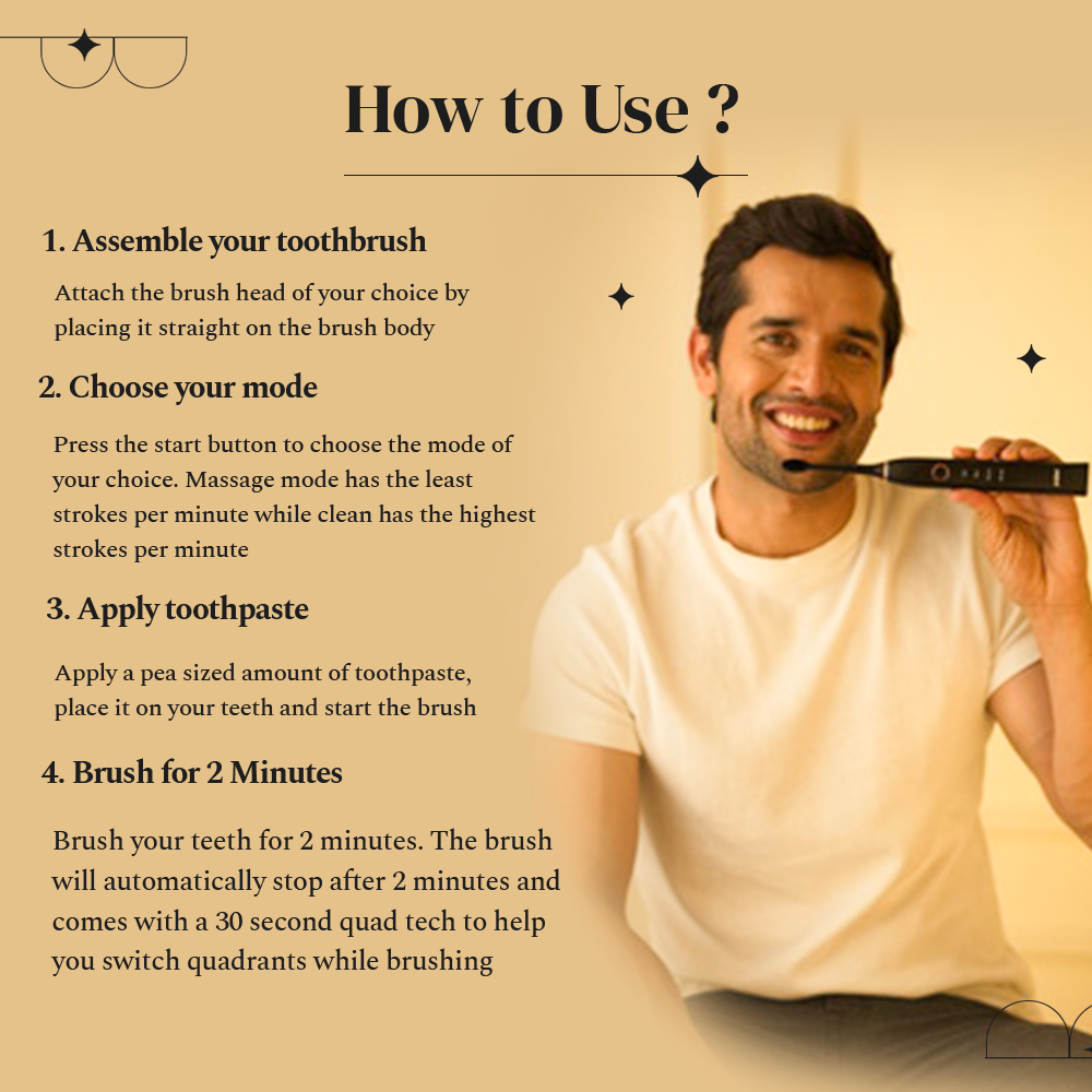 Sonic Smart Toothbrush - Rechargeable Edition