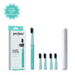 Electric Toothbrush + 4 Brush Heads Combo + Travel Case