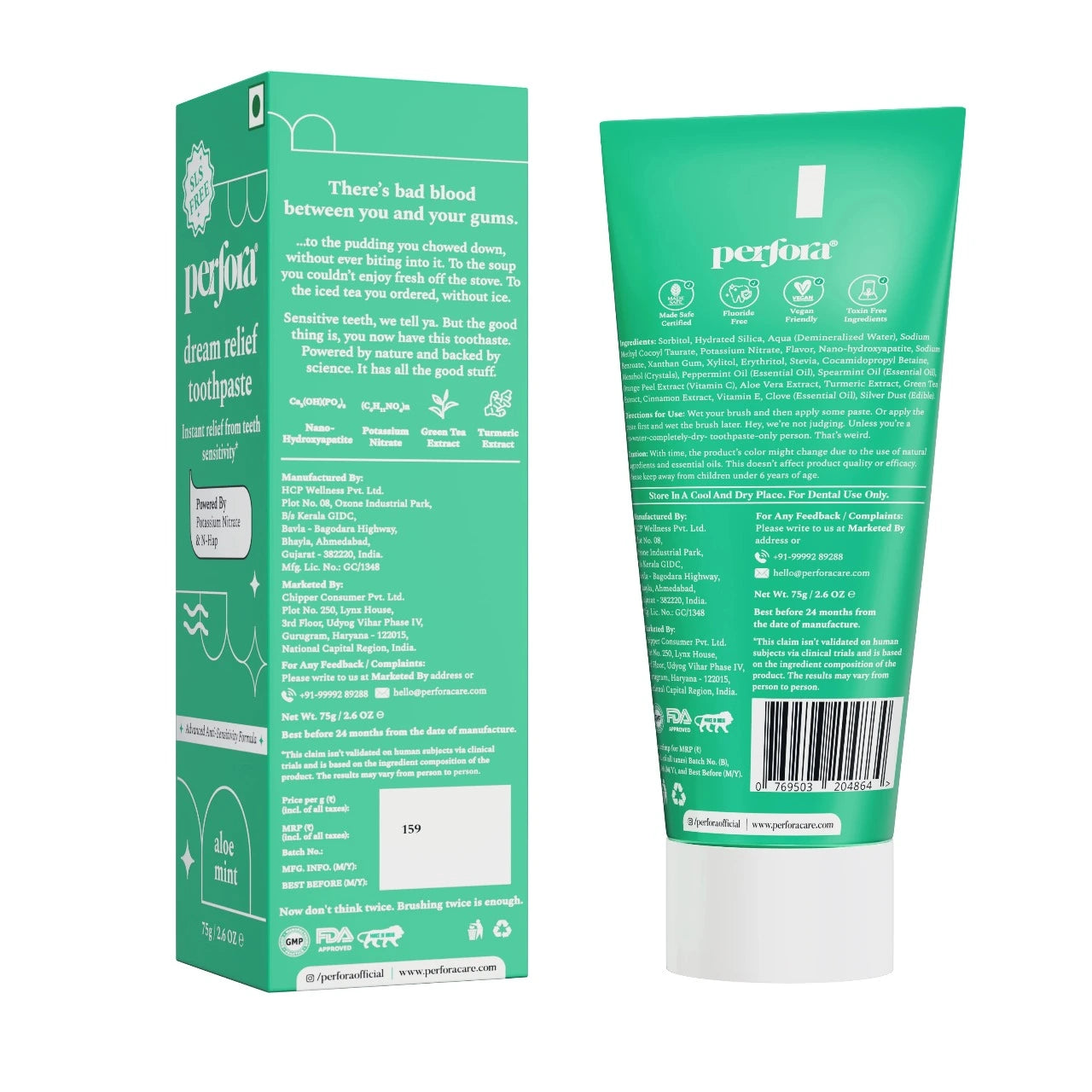 Anti Sensitivity Dream Relief Toothpaste