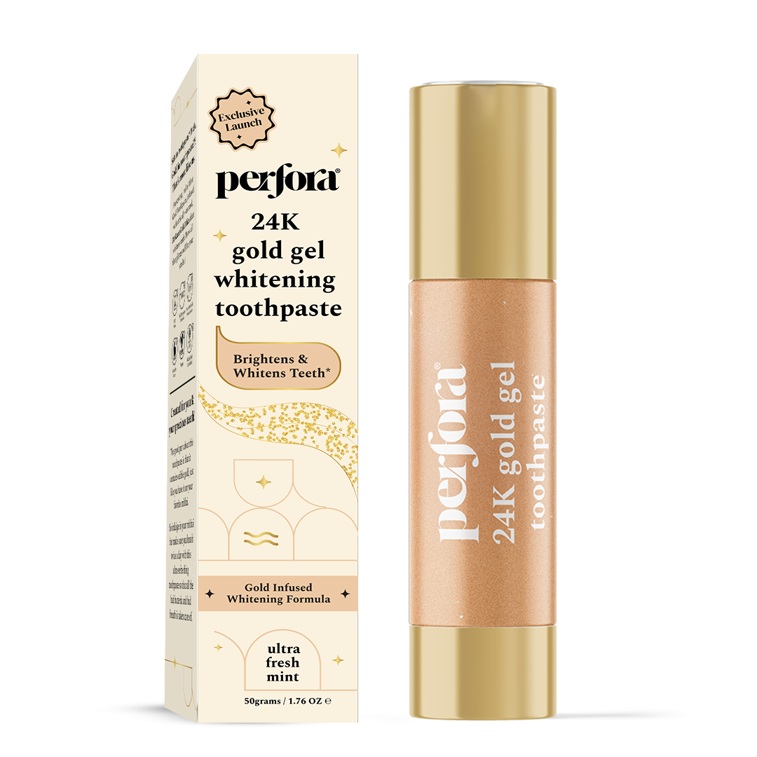 24K Gold Gel Toothpaste - Refreshing Mint