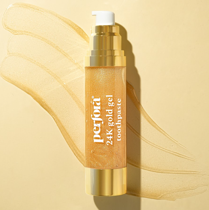 24K Gold Gel Toothpaste - Refreshing Mint