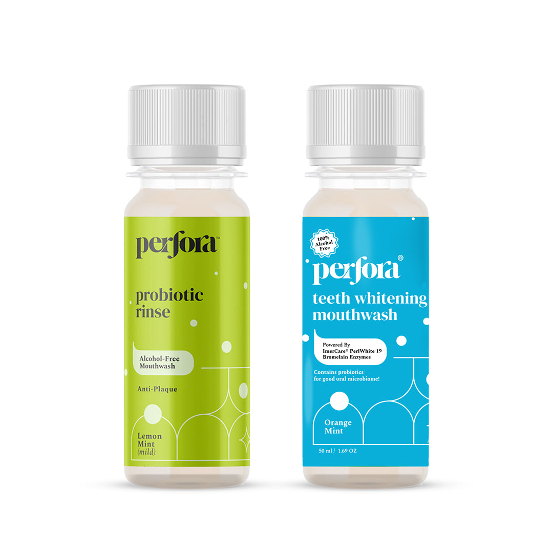 Lemon Mint + Teeth Whitening Mouthwash Sampler