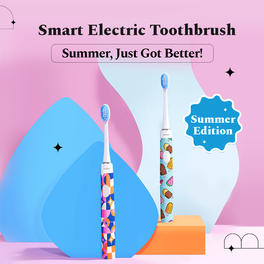 Frosty Delight - Electric Toothbrush with Travel Case