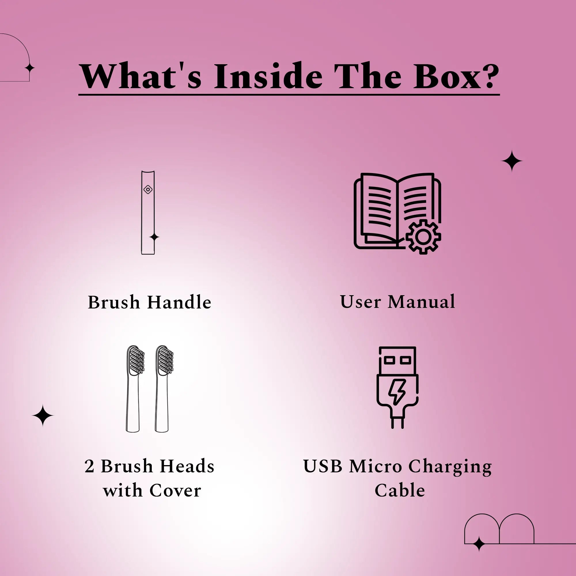 Sonic Electric Toothbrush - Rechargeable