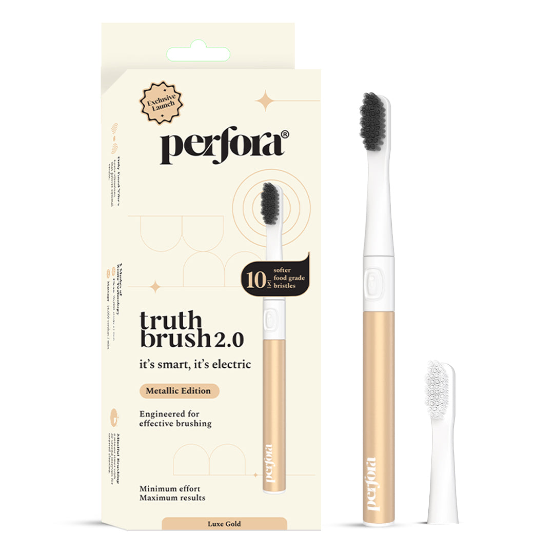 Metallic Electric Truthbrush 2.0 - Luxe Gold