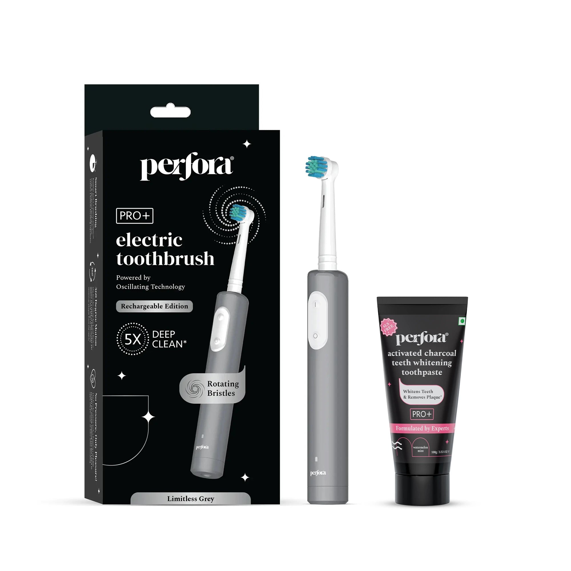Oscillating Electric Toothbrush & Toothpaste