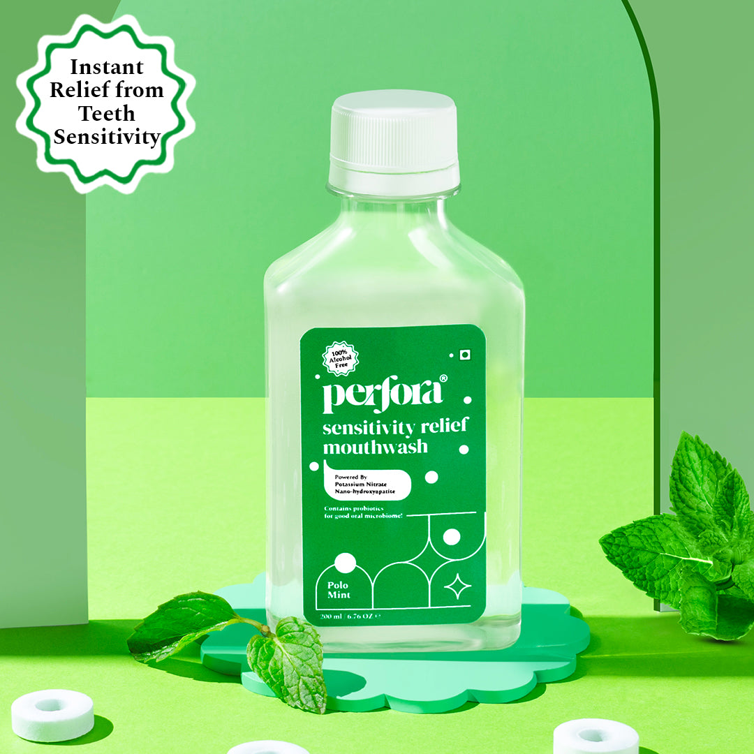 Mouthwash for Sensitive Teeth Relief