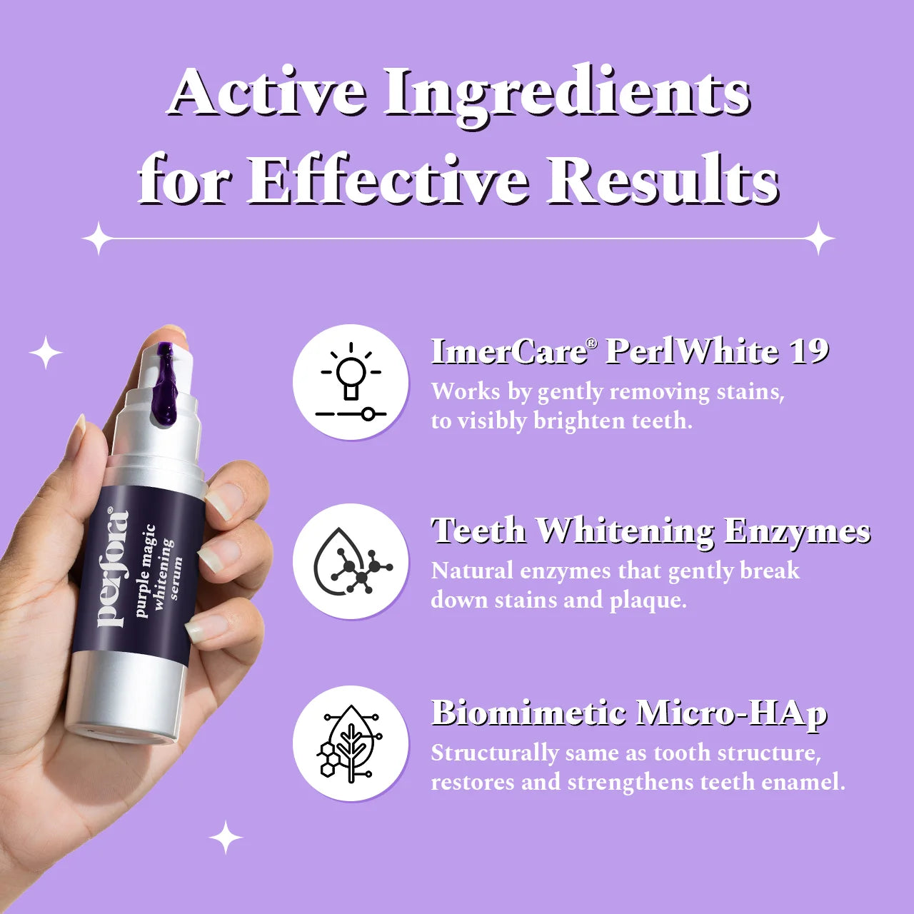 Oscillating Electric Toothbrush & Purple Serum 30ml Combo
