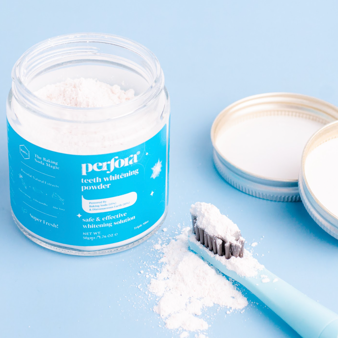 Peroxide Free Teeth Whitening Powder
