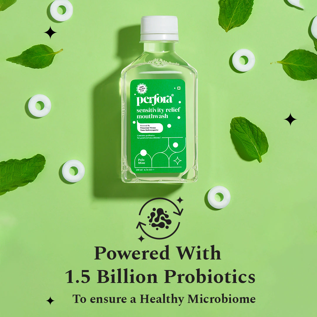 Mouthwash for Sensitive Teeth Relief