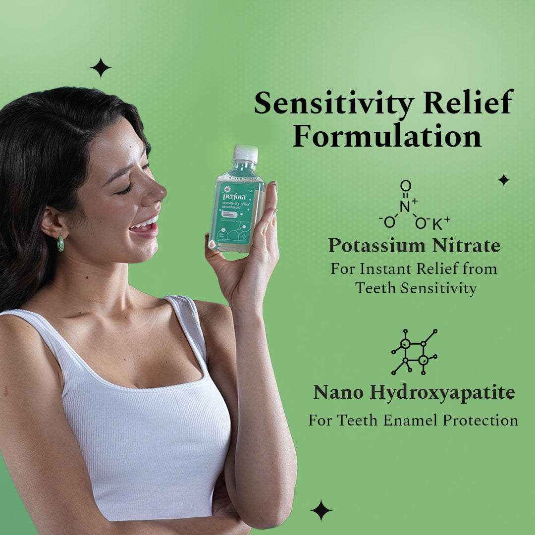 Mouthwash for Sensitive Teeth Relief