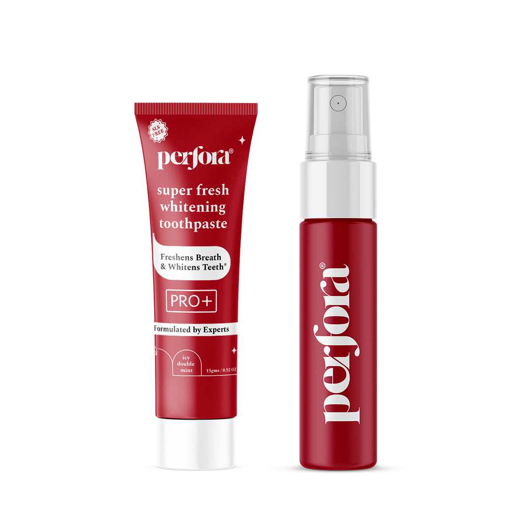 Super Fresh Toothpaste (15g) + Sweet Candied Mouthspray