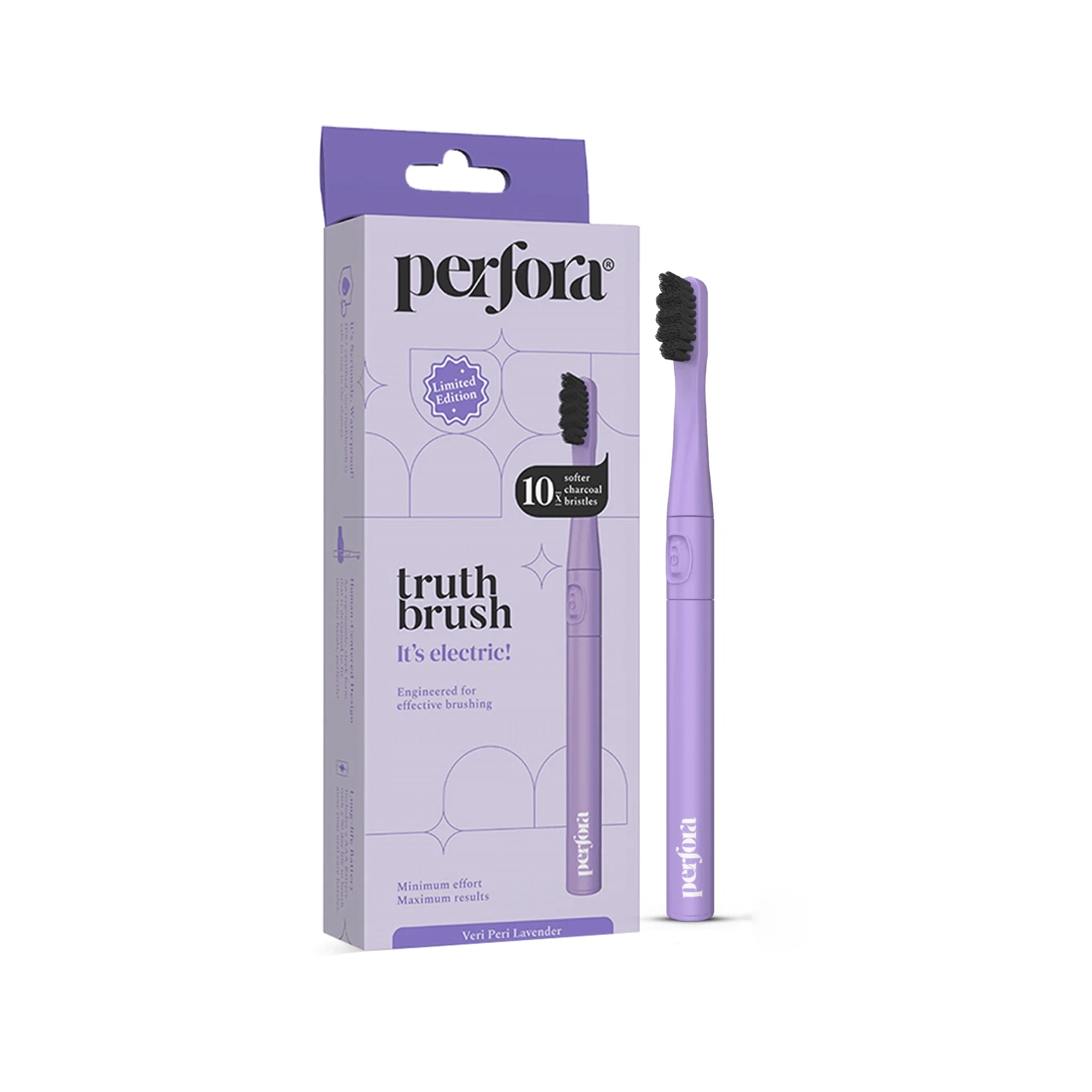 Battery Operated Sonic Electric Toothbrush - Veri Peri Lavender