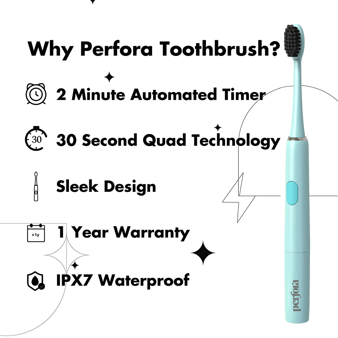 Electric Toothbrush - Model 002 - Seaside Mint