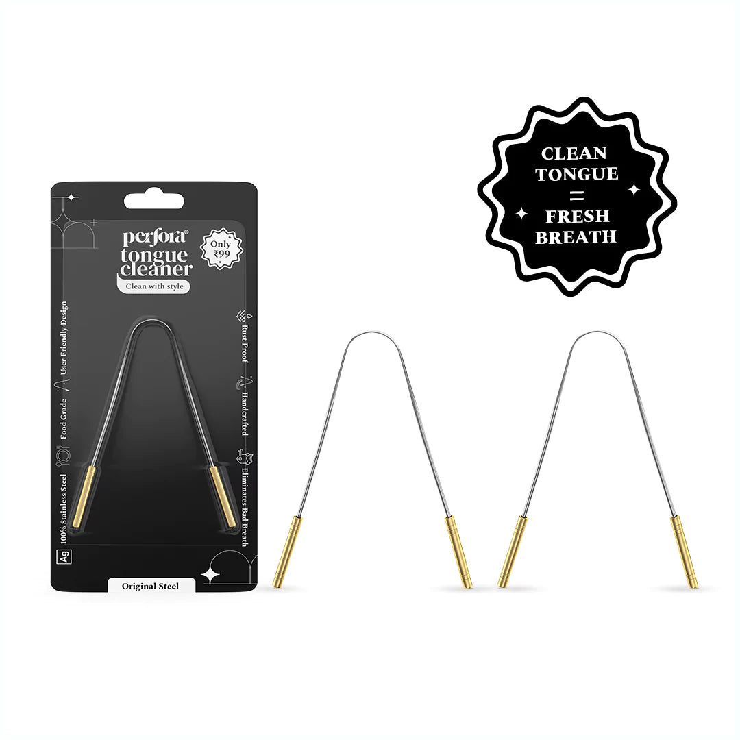 Original Steel Tongue Cleaner - Pack of 2