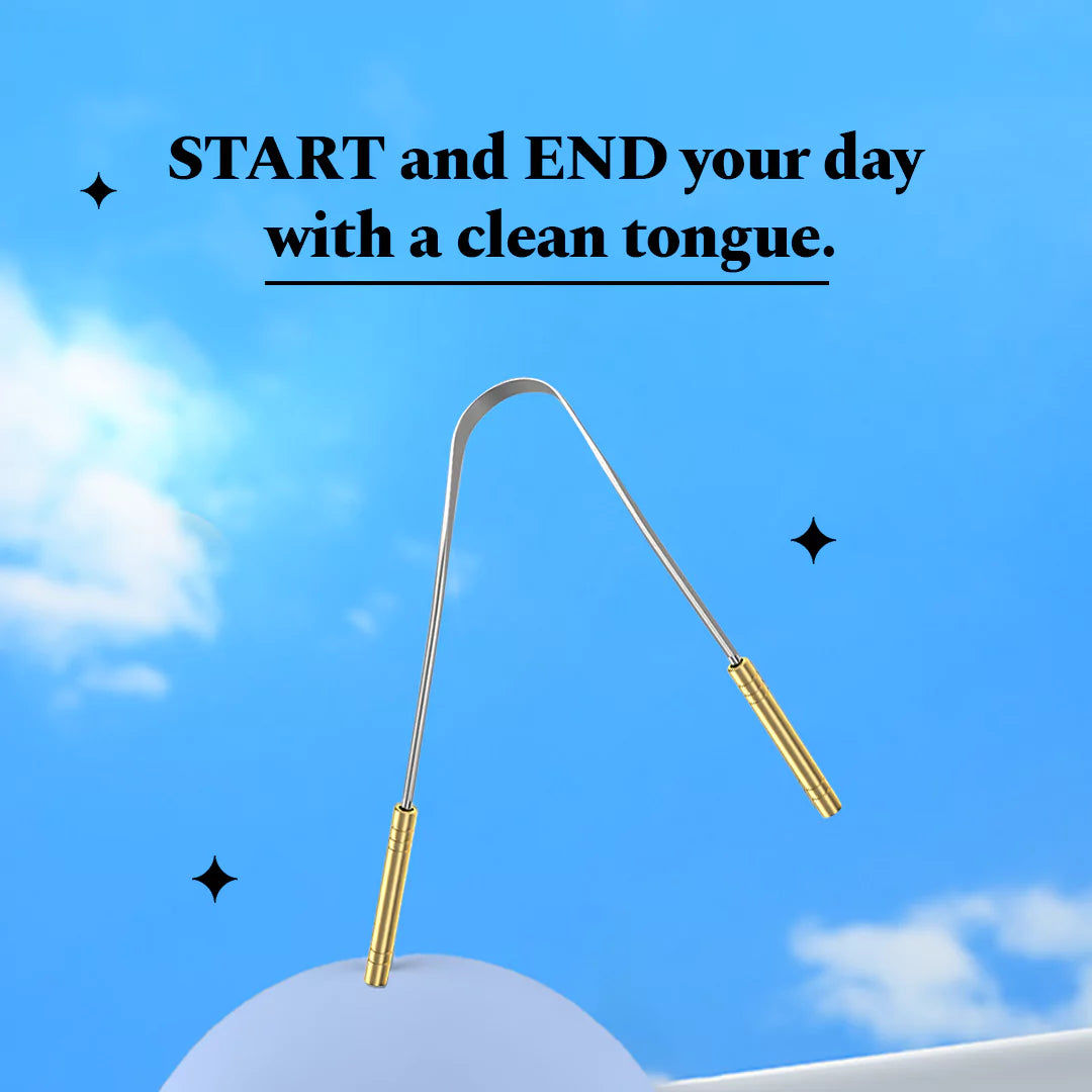 Original Steel Tongue Cleaner - Pack of 1