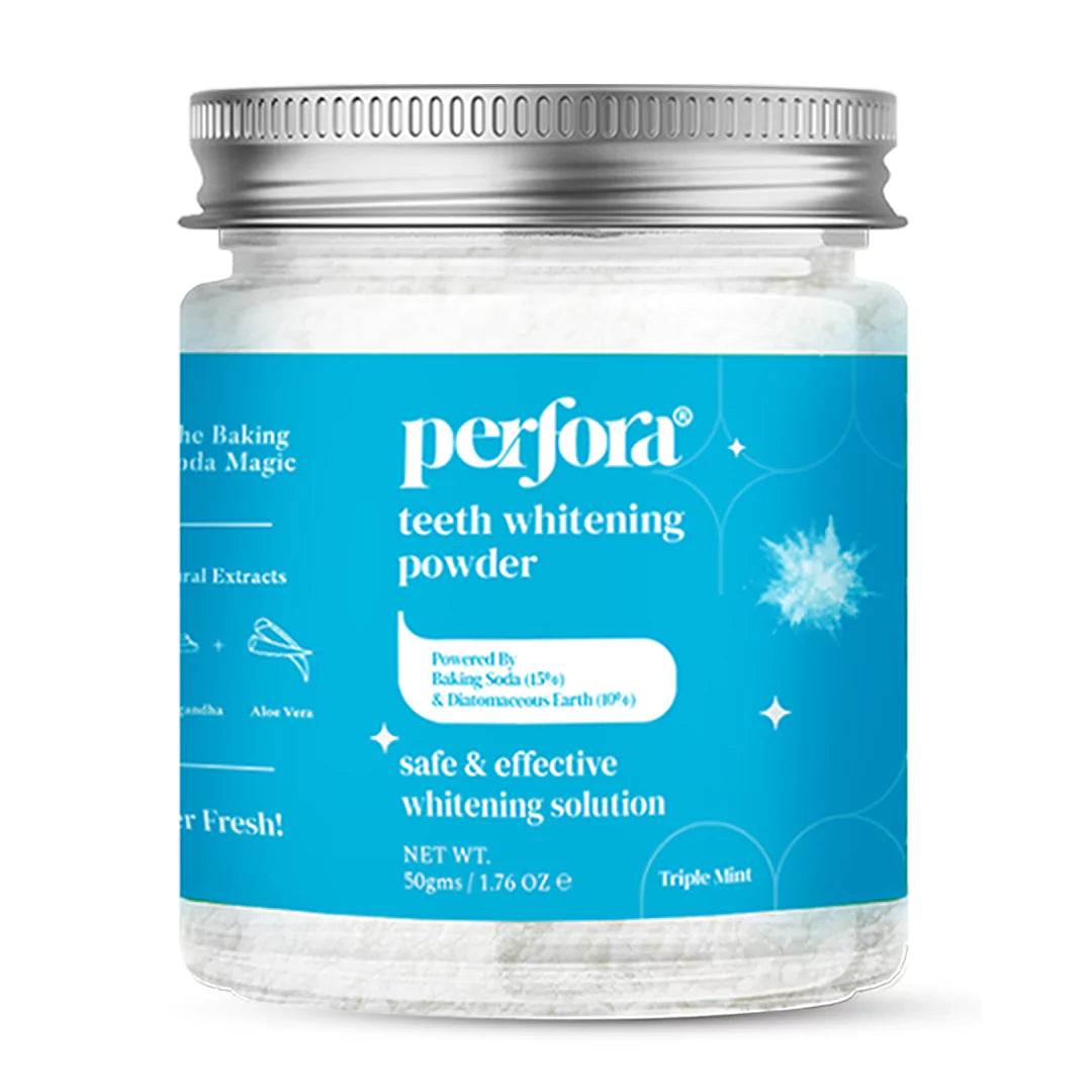 Peroxide Free Teeth Whitening Powder