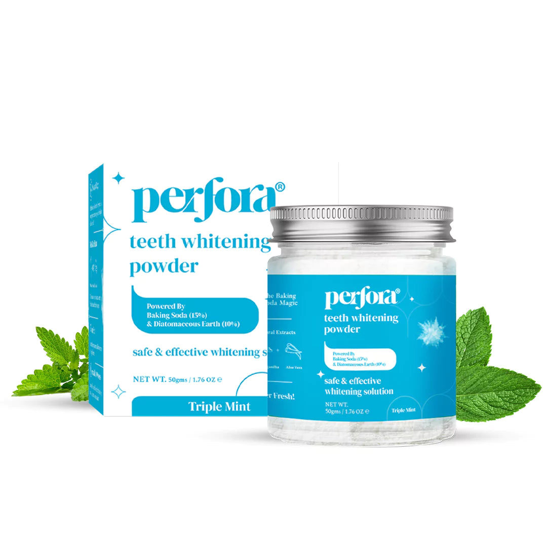 Peroxide Free Teeth Whitening Powder