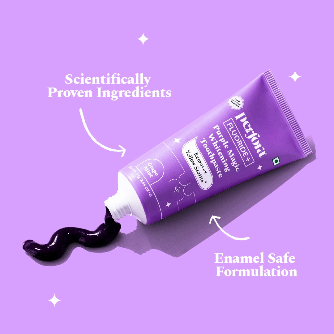 Purple Magic Whitening Toothpaste