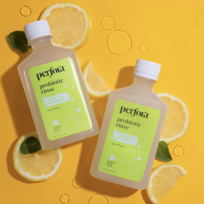 Anti Plaque Lemon Probiotic Mouthwash