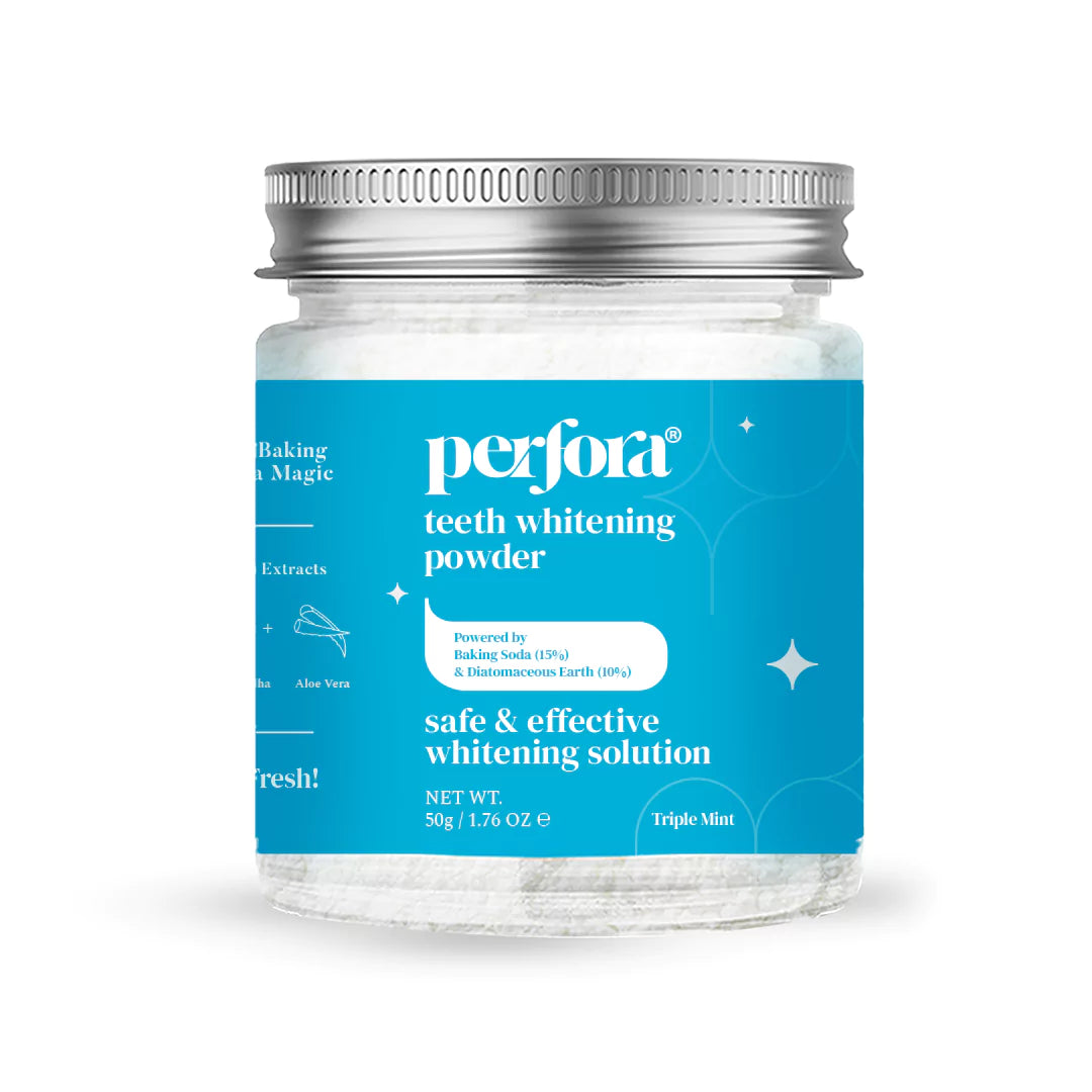 Triple Mint Teeth Whitening Powder