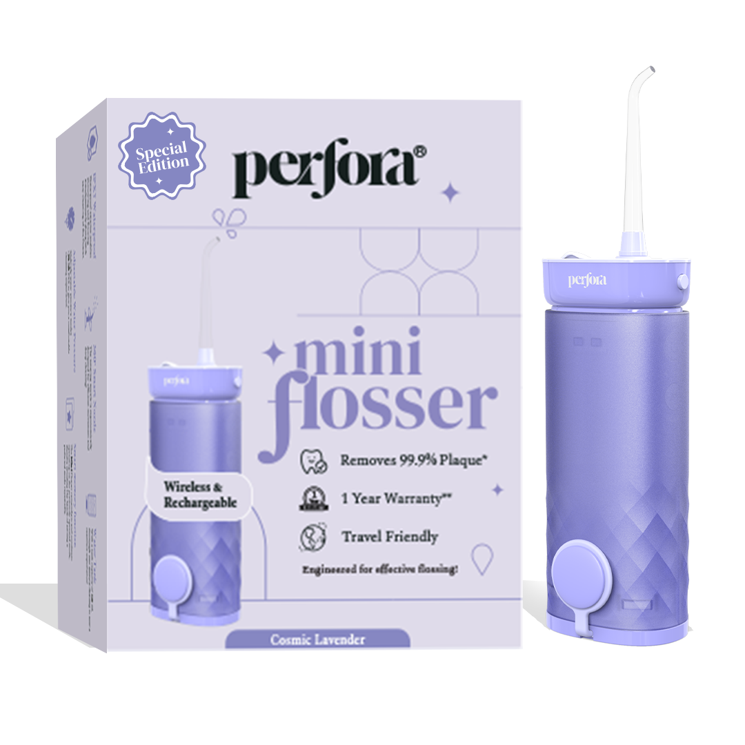 had drivende violinist PerforaCare Mini Dental Flosser: Convenient and Effective Oral Care  Solution – Perfora - Elevating Everyday Oral Care