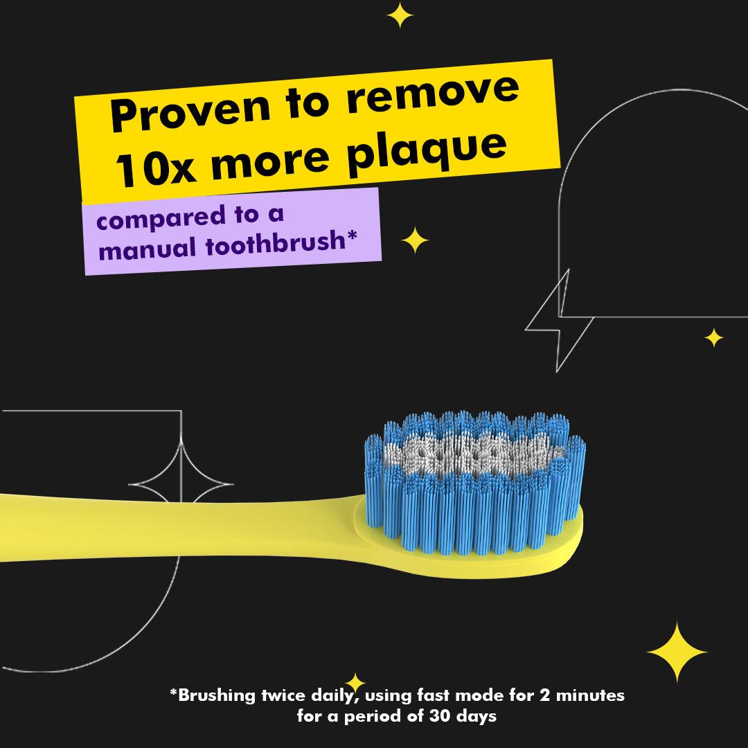 Electric Toothbrush - Model 002 - Sunshine Yellow