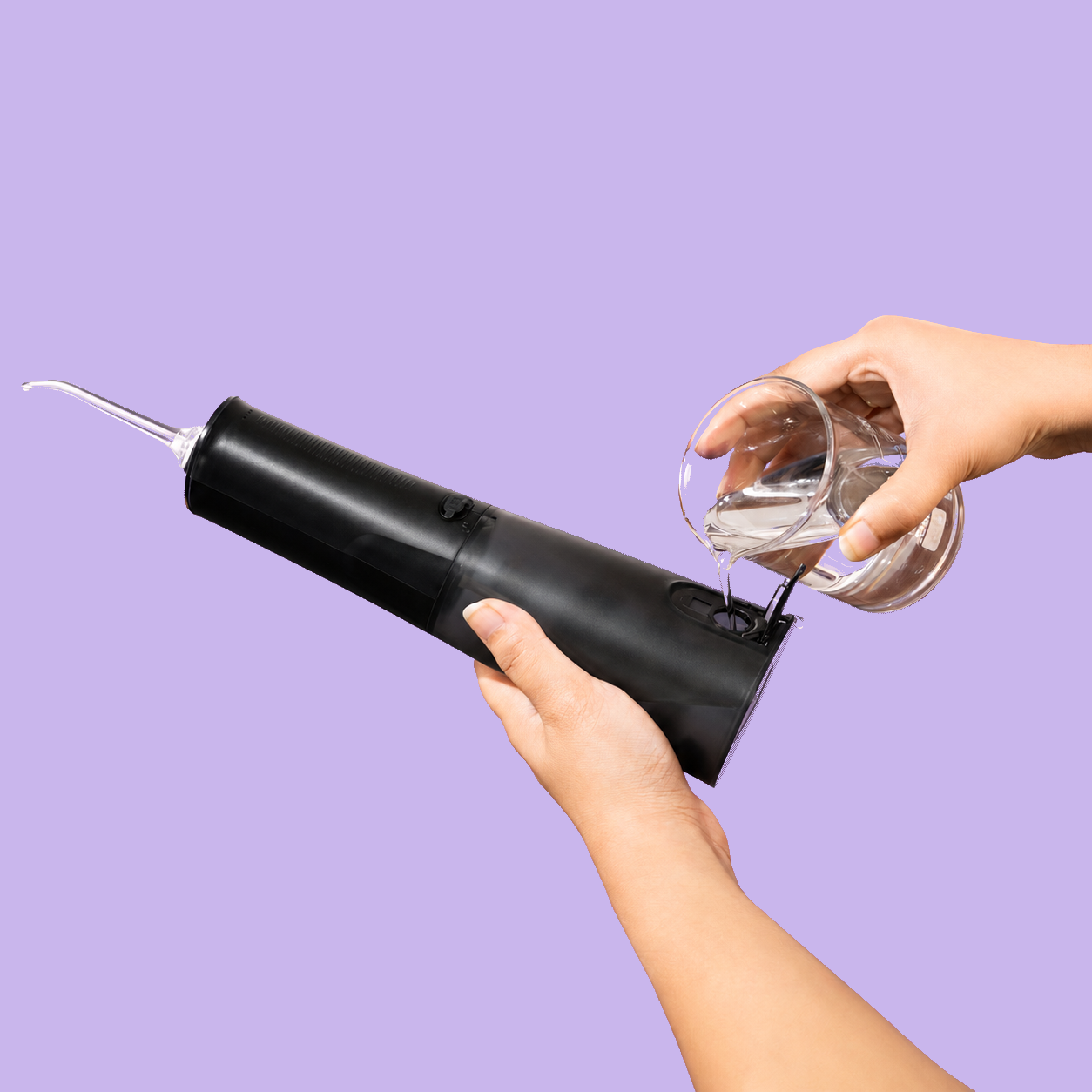 Attach a nozzle tip