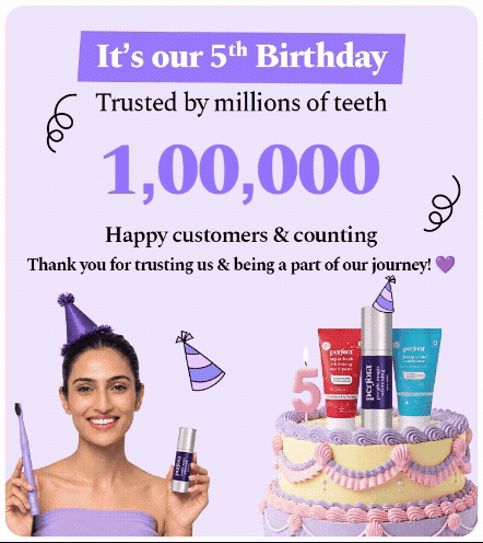 It's our 5th Birthday - 1,00,000 happy customers and counting
