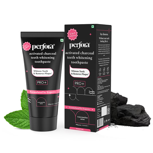 Image of Perfora's Activated charcoal toothpaste which does not contain SLS