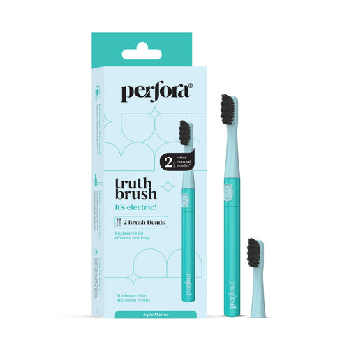 Battery Operated Sonic Electric Toothbrush - Aqua Marine