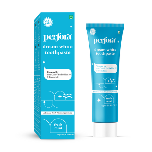 🎁 FREE Dream White Toothpaste (15gm)