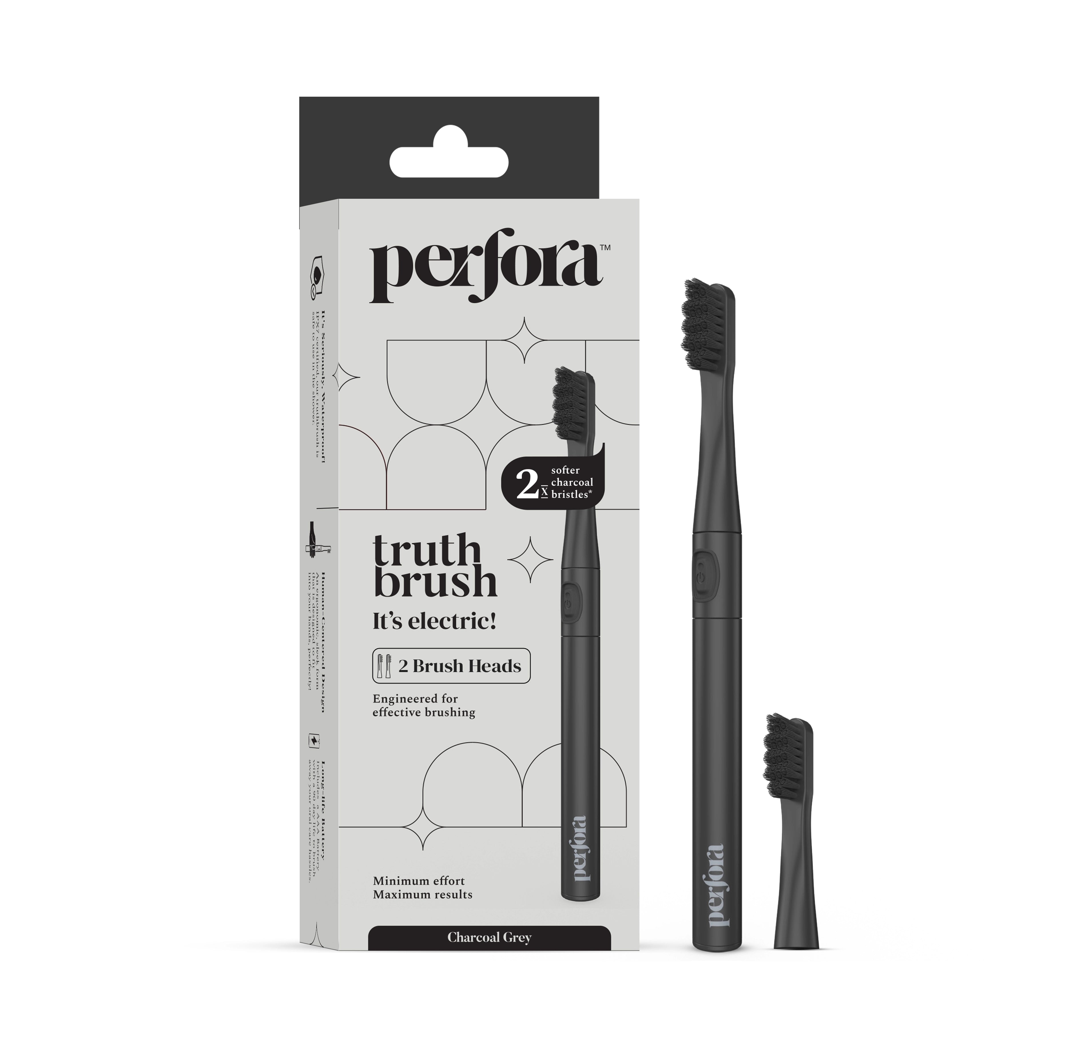 Electric Truthbrush - Charcoal Grey