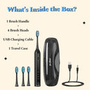Smart Sonic Electric Toothbrush - Rechargeable