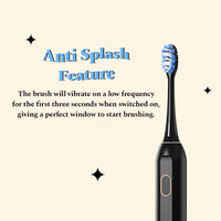 Smart Sonic Electric Toothbrush - Rechargeable