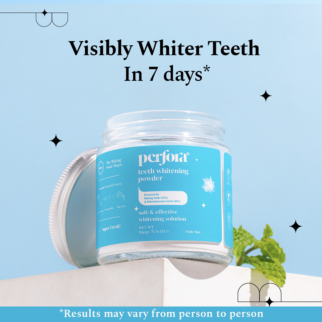 Teeth Whitening Powders & Purple Serum Combo