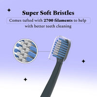 Ultra Soft Bristles Manual Toothbrush - Pack of 4