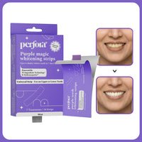Purple Magic Teeth Whitening Strips - Self Dissolving