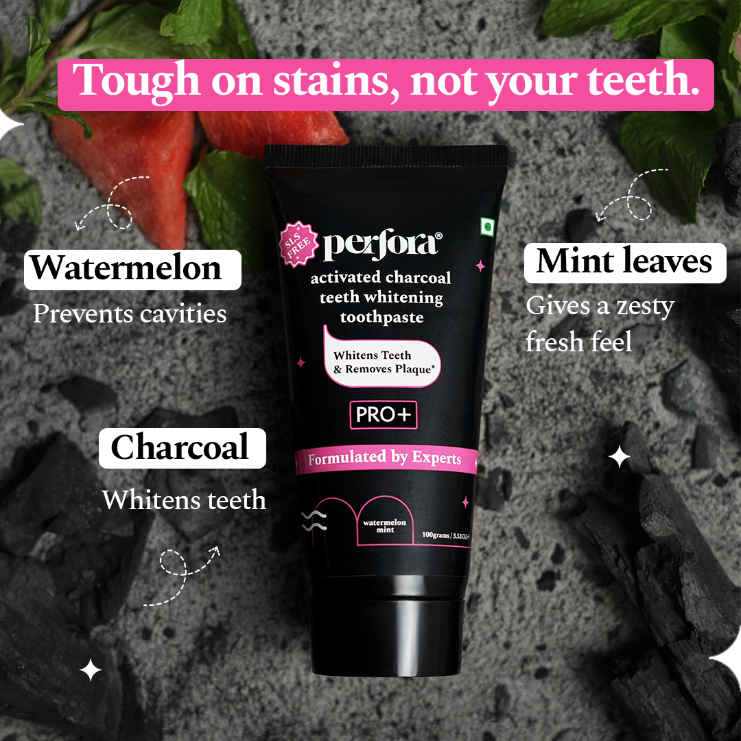 Charcoal PRO+ Toothpaste -  Watermelon Mint
