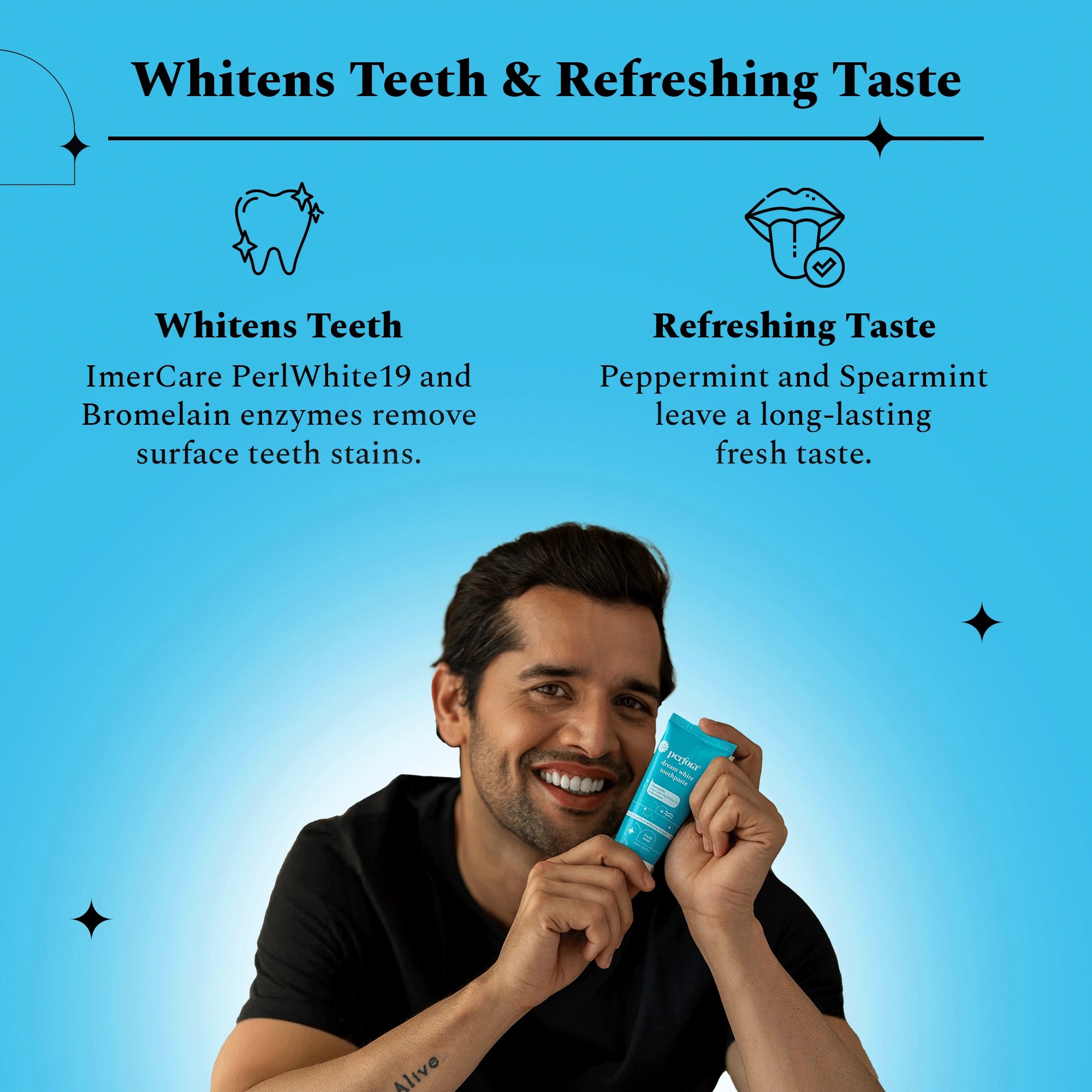 Dream White Toothpaste - Fresh Mint for Teeth Whitening