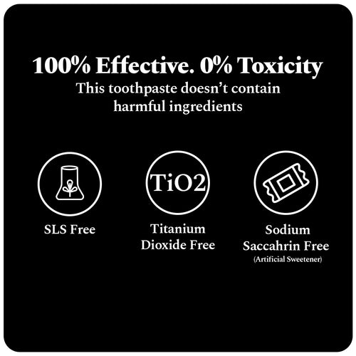 Activated Charcoal Toothpaste & Purple Whitening Serum Combo