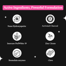 Activated Charcoal Toothpaste & Purple Whitening Serum Combo