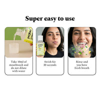 Lemon Mint Probiotic Anti-Plaque Mouthwash (500 ML)