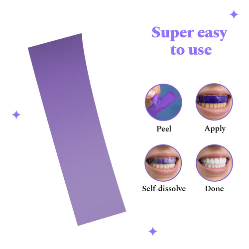 Trial pack Purple Magic Teeth Whitening Strips